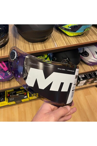 MT Helmets TARGO S - V-14B REVENGE 2 İRİDİUM VİZÖR