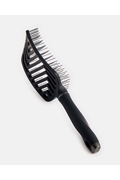 REDTAG فرشاة شعر مبللة سوداء للنساء