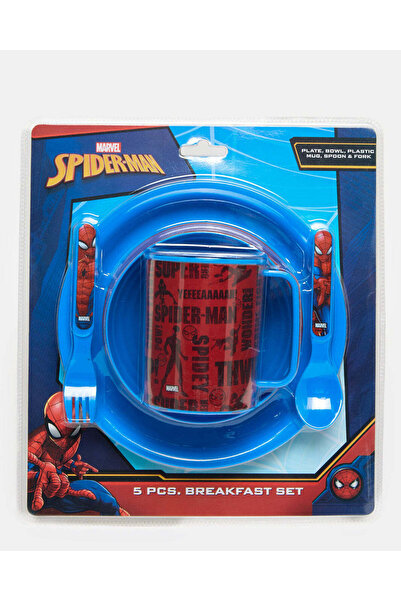 REDTAG طقم أدوات مائدة سبايدرمان الأحمر (5 قطع)