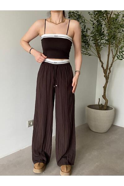 Bade Butik Coffee Bustier Detailed 2000's Set