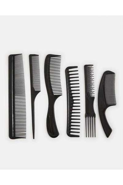 REDTAG Women Black Comb Set (6 Piece)