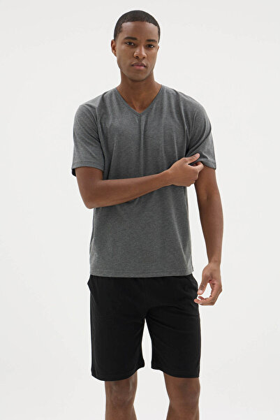 KLY 100% Cotton New Men's Stylish Design Shorts Set