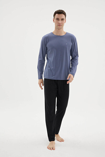 KLY New Season Crew Neck Men's Comfortable Pajama Set