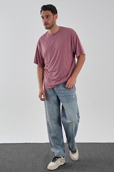 ALEXANDERGARDI Soft Textured Crew Neck Oversize T-Shirt