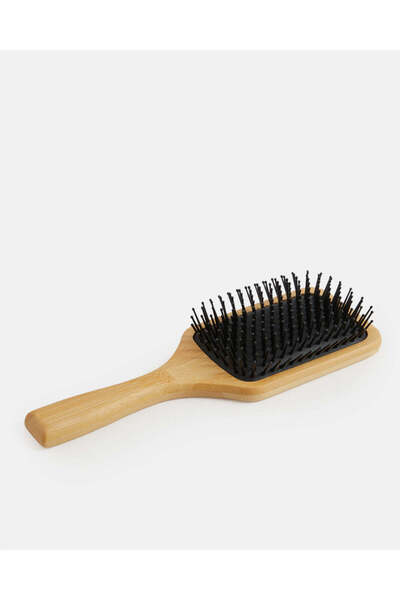 REDTAG Beige Wooden Hair Brush