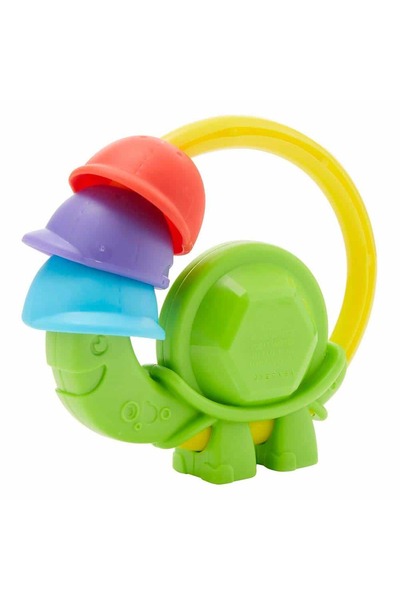 FISHER PRICE Fisher Price, Turtle Clacker, Дрънкалки с гризалка 2 в 1, Унисек...