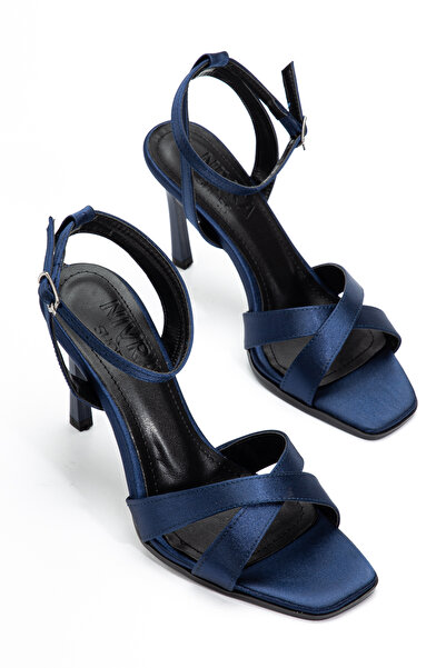 ELEVAM Cross-Strapped Satin Women's Shoes