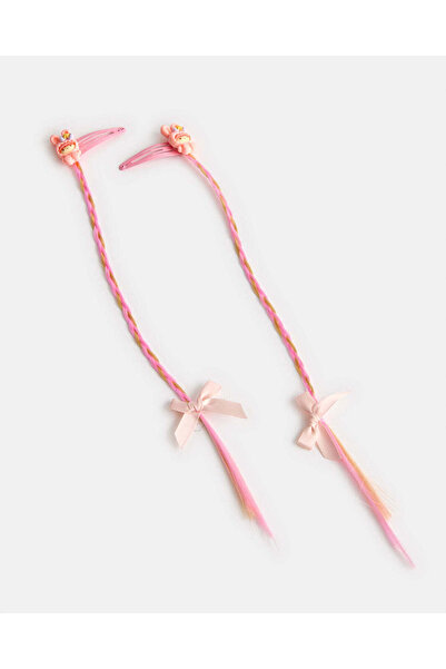 REDTAG Girls Pink Hair Claws Set (Pack of 2)