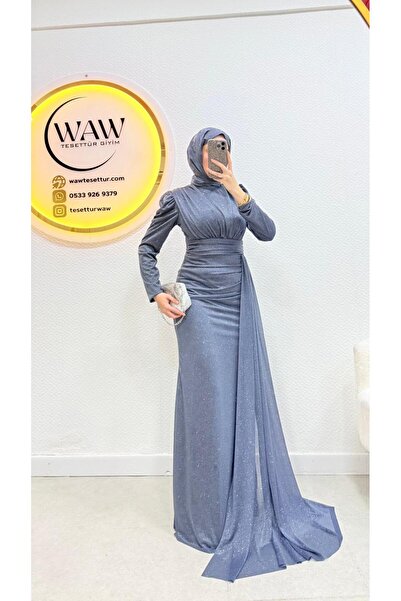 waw tesettür Shine Tesettür Abiye Elbise