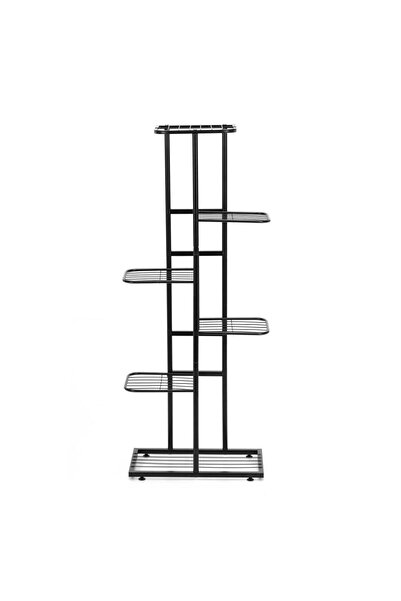 SERSIMO Suport pentru flori, metalic, cu 6 rafturi, structură verticală, 41x2...