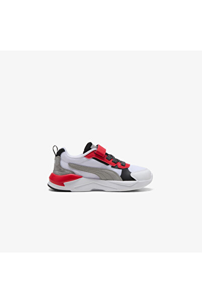 Puma X-Ray 3 Lt Mid 90s 26 Çocuk Beyaz Spor Ayakkabı