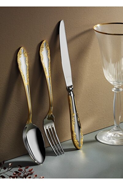 Aryıldız Kariye Plus 84 Parça 12 Kişilik Çatal Kaşık Bıçak Takımı
