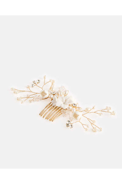 REDTAG Girls Gold Hair Clip