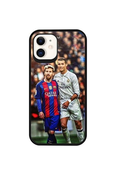 Paramount Silicone Case for Apple iPhone 11, Messi And Ronaldo, Multicolor,