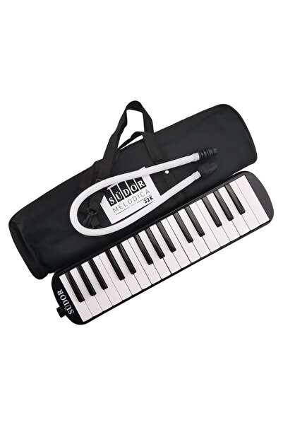 Yüksek Kalite Melodika 32 Tuş Bez Çantalı, Çocuklar İçin Eğlenceli Müzik Aleti