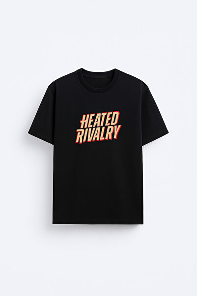 AYDESİGN Tricou negru unisex Rozanov 81 Hollander 24 Heated Rivality Dizi, im...