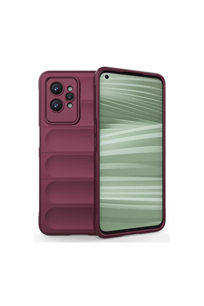 eco port Realme Gt2 Pro 5g Case Optimum Silicone - Claret Red