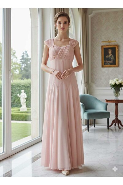 GORI FASHION Elegant chiffon dress