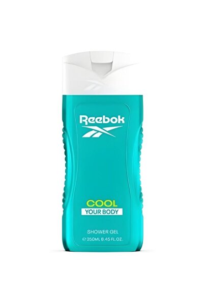 Reebok Cool Your Body Shower Gel Refreshing Body Wash Teal Bottle
