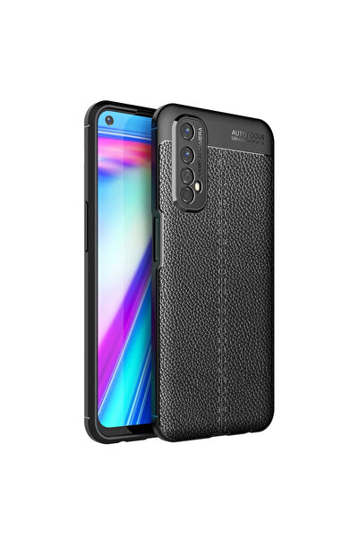 eco port غطاء ريلمي 7 بتركيز تلقائي - أسود