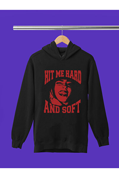 MAGORS سويت شيرت للأطفال بغطاء للرأس مطبوع عليه بيلي إيليش، مصنوع من 3 خيوط ب...