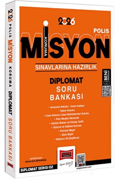 Yargı Yayınları 2026 Polis Misyon Koruma Sınavlarına Hazırlık Diplomat Soru B...