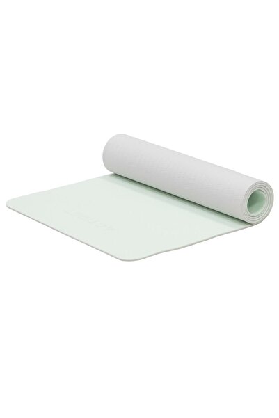 SERSIMO Non-slip TPE fitness mat, 183x61x1 cm, with carrying strap, mint green
