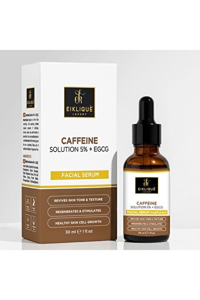 EIKLIQUE LUXURY Face Serum – Caffeine Solution 5% + EGCG | Revitalizing Serum...