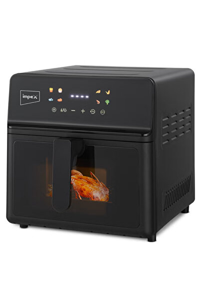 İMPEX AF4309 9L Digital Air Fryer 1800W Oil Free Transparent Window Touch LED...