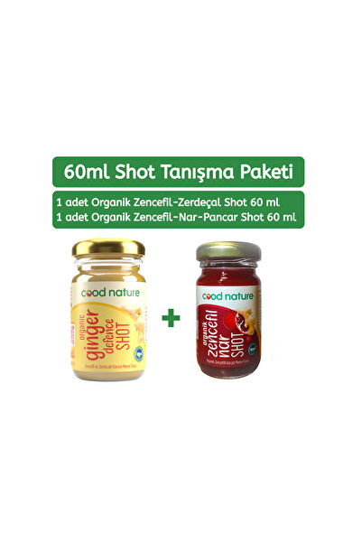 Cood Nature Zencefil Shot & Zencefil-Nar-Pancar Shot Set
