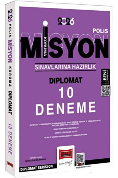 Yargı Yayınları 2026 Polis Misyon Koruma Sınavlarına Hazırlık Diplomat 10 Deneme