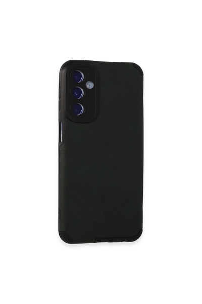 eco port حافظة سامسونج جالاكسي M34 5G من السيليكون الجلدي - أخضر