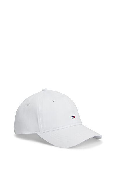 Tommy Hilfiger White Th Flag Soft 6 Panel Cap