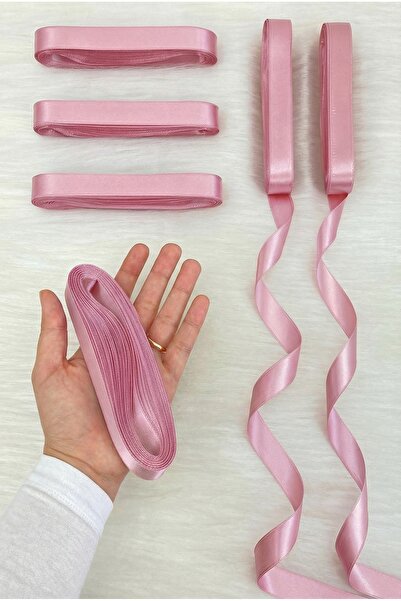 ZEYMERADE Panglică din satin pudrat 2 cm 10 metri, Bohça Zestre Nuntă Henna S...