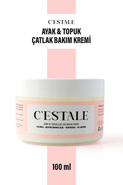 C'ESTALE Ayak & Topuk Çatlak Bakım Kremi 100 ml %5 Urea