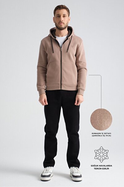 Shooter Sportswear Mink Winter Men's Tracksuit Set Luxe Regular Hooded