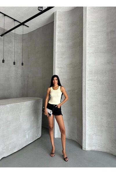 MODA Massim Μαλακό Κίτρινο Πέτρινο Καμιζόλ Αθλέτης