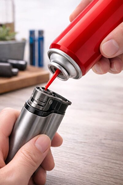 Flash Çakmak Gazı – Butan Gaz (Doldurulabilir Çakmaklar İçin)