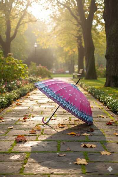 Rainwalker 16 Telli Baston Şemsiye Otomatik