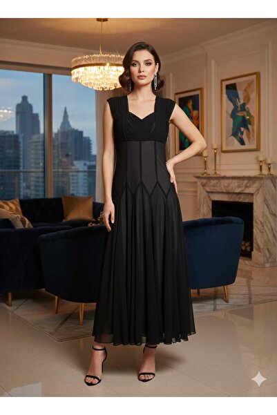 GORI FASHION Elegant chiffon dress