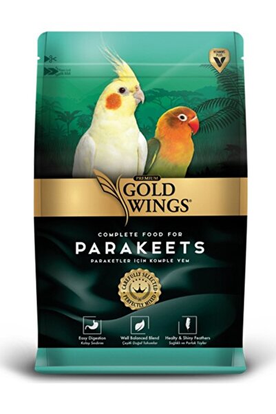 Gold Wings Premium Paraket Sultan Cennet Papağanı Yemi 1kg CB5493