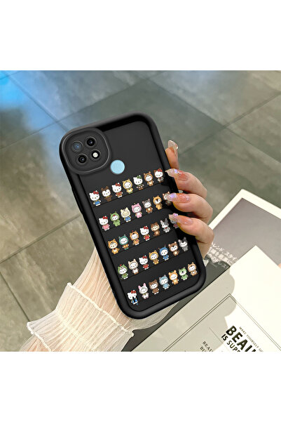 ucuc حافظة من مادة السيليكون المتوافقة مع Realme C21، مقاومة للصدمات، باللون ...