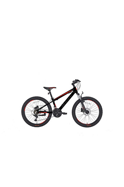 Bisan COOPER ÇOCUK BİSİKLETİ 28 CM MD 20 JANT 21 VİTES MAT SİYAH KIRMIZI