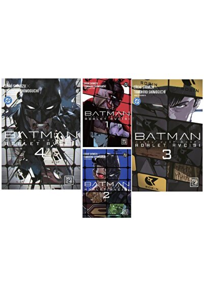 Athica Batman – Adalet Avcısı 4 Cilt Set ( 1-2-3-4 Ciltler )