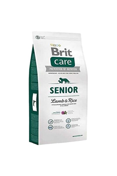 Brit Care Senior, Yaşlı Köpekler İçin, Tek Proteinli, Hipoalerjenik, Kuzu Etl...