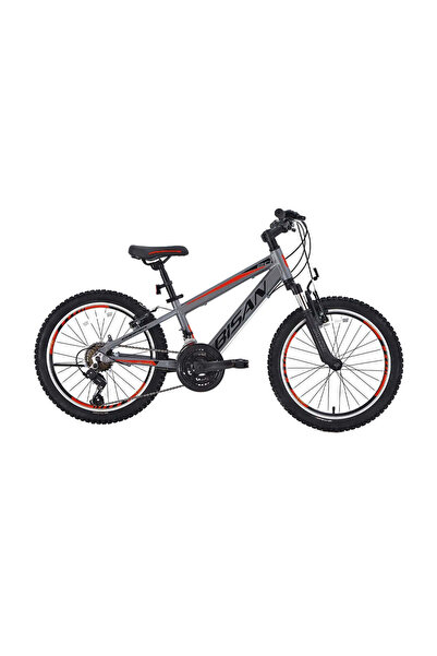 Bisan COOPER ÇOCUK BİSİKLETİ 28 CM V FREN 20 JANT 21 VİTES FÜME KIRMIZI