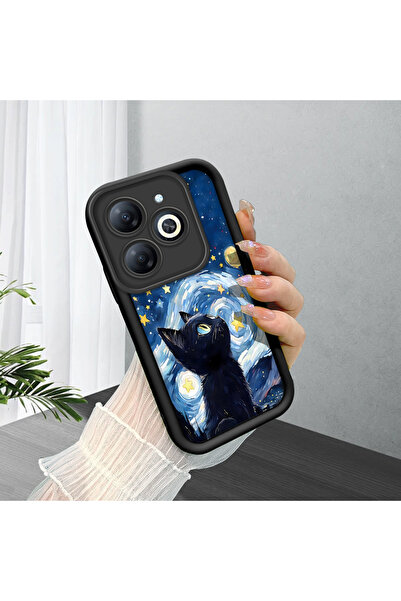 ucuc حافظة من السيليكون متوافقة مع هاتف Infinix Smart 8/8 Pro، مقاومة للصدمات...