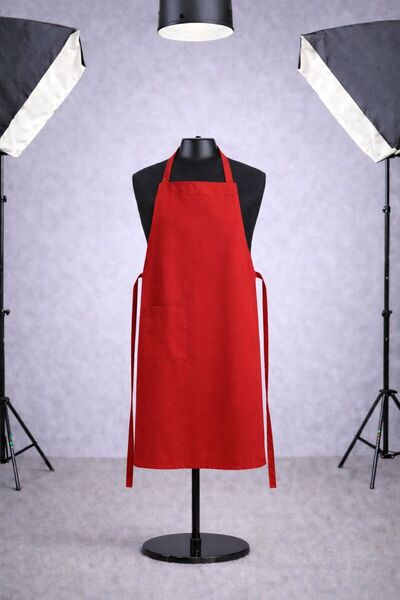 NETTOİŞ Kitchen Cook Dishwasher Cleaner Waiter Chef Komi Work Apron with Neck...