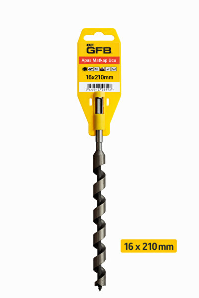 NVT YAPI İNŞAAT 16X210 mm Sds Plus Burgulu Ağaç Delme Ucu