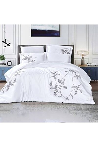 Pazar Home Bedding مفرش نفرين مطرز من 6 قطع هارلوتي بازار هوم260*240سم بحشوة ...